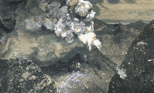 Mount Vesuvius Eruption Poster Print by Science Source - Item # VARSCIJC3366