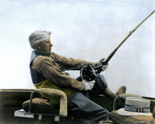Zane Grey (1875-1939). /Namerican Writer. Oil Over A Photograph, N.D. Poster Print by Granger Collection - Item # VARGRC0073757