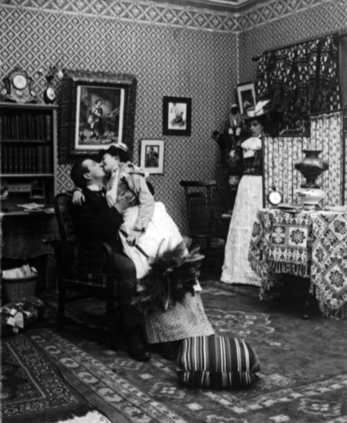 Caught in the Act, 1907 Poster Print by Science Source