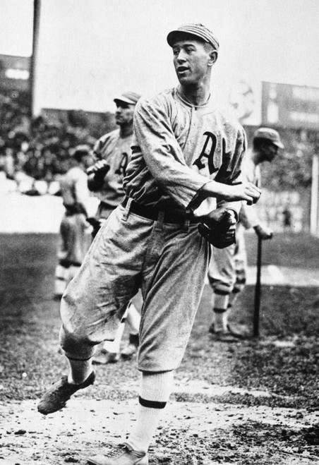 Leslie Bush (1892-1974). /Nleslie Ambrose 'Bullet Joe' Bush. American Baseball Player. Photographed While With The Philadelphia Athletics, Early 20Th Century. Poster Print by Granger Collection - Item # VARGRC0101447