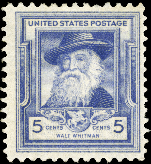 Walt Whitman (1819-1892). /Namerican Poet. U.S. Commemorative Postage Stamp, 1940. Poster Print by Granger Collection - Item # VARGRC0113974