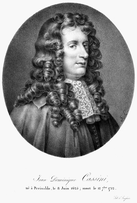 Jean Dominique Cassini /N(1625-1712). French Astronomer. Lithograph, French, 19Th Century. Poster Print by Granger Collection - Item # VARGRC0090078