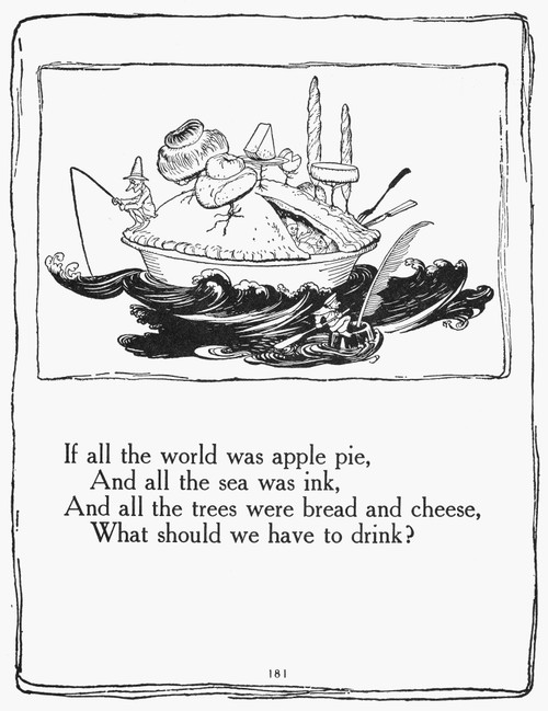 Mother Goose, 1913. /Npen-And-Ink Drawing By Arthur Rackham For An English Edition, 1913, Of 'Mother Goose' Nursery Rhymes. Poster Print by Granger Collection - Item # VARGRC0079285