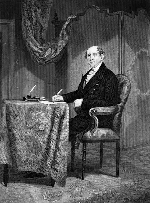 Rufus King (1755-1827). /Namerican Political Leader. Line Engraving, American, 1868. Poster Print by Granger Collection - Item # VARGRC0113114