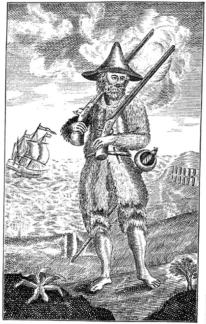 Robinson Crusoe. /Nengraved Frontispiece To The 1744 Dublin Edition Of The Novel By Daniel Defoe. Poster Print by Granger Collection - Item # VARGRC0084788 Robinson Crusoe. /Nengraved Frontispiece To The 1744 Dublin Edition Of The Novel By Daniel Defoe. Poster Print by Granger Collection - Item # VARGRC0084788