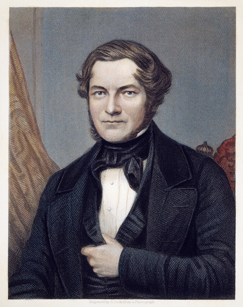 Robert Wilhelm Bunsen /N(1811-1899). German Chemist: Steel Engraving, 19Th Century. Poster Print by Granger Collection - Item # VARGRC0046387