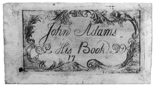 Adams: Bookplate. /Nbookplate Belonging To U.S. President John Adams (1735-1826). Poster Print by Granger Collection - Item # VARGRC0106917