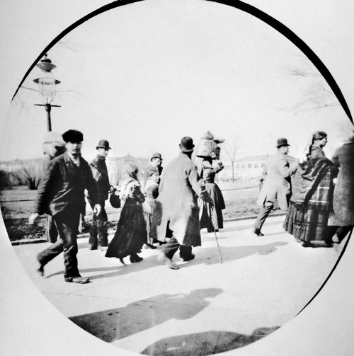 Immigrants: Castle Garden. /Ngroup Of Newly Arrived Immigrants At Castle Garden, New York City. Photograph, Late 19Th Century. Poster Print by Granger Collection - Item # VARGRC0117574 Immigrants: Castle Garden. /Ngroup Of Newly Arrived Immigrants At Castle Garden, New York City. Photograph, Late 19Th Century. Poster Print by Granger Collection - Item # VARGRC0117574