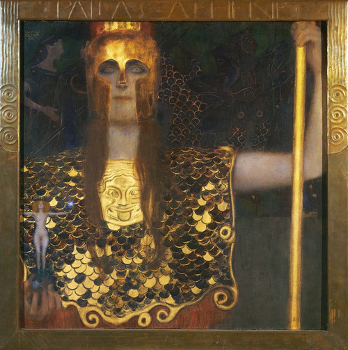 Klimt: Pallas Athena, 1898. /Noil On Canvas By Gustav Klimt. Poster Print by Granger Collection - Item # VARGRC0020938