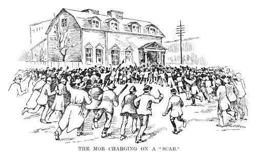 Streetcar Strike, 1889. /N'The Mob Charging On A 'Scab'' During The Streetcar Strike In New York City, January 1889. Contemporary American Engraving. Poster Print by Granger Collection - Item # VARGRC0265312