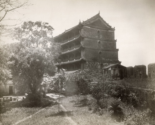 China: Pagoda. /Nthe Zhenhai Tower, Also Known As The Five Stories Pagoda, In Guangzhou, China. Photograph, C1870. Poster Print by Granger Collection - Item # VARGRC0351430