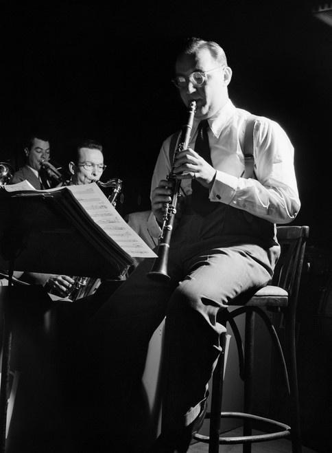 Benny Goodman (1909-1986). /Namerican Clarinetist. Performing At The 400 Restaurant In New York City. Photograph By William P. Gottlieb, C1946. Poster Print by Granger Collection - Item # VARGRC0267048