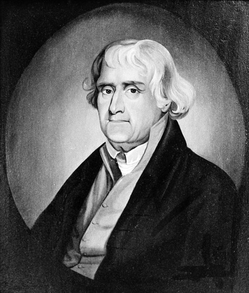 Thomas Jefferson (1743-1826). /Nthird President Of The United States. Oil Painting By Bass Otis, C1815. Poster Print by Granger Collection - Item # VARGRC0113347