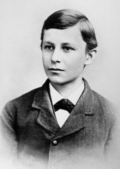 Wilbur Wright (1867-1912). /Namerican Aviation Pioneer. Childhood Portrait, Late 19Th Century. Poster Print by Granger Collection - Item # VARGRC0108584