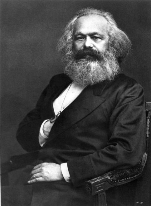 Karl Marx (1818-1883)./Ngerman Political Philosopher. Poster Print by Granger Collection - Item # VARGRC0006327
