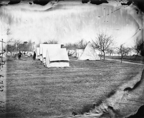 Civil War: Union Camp, 1863. /Na Union Balloon Camp Near Falmouth, Virginia, March 1863. Poster Print by Granger Collection - Item # VARGRC0029232 Civil War: Union Camp, 1863. /Na Union Balloon Camp Near Falmouth, Virginia, March 1863. Poster Print by Granger Collection - Item # VARGRC0029232