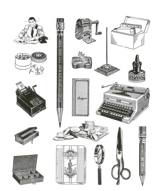 Office Products Poster Print by Science Source - Item # VARSCIJC3387
