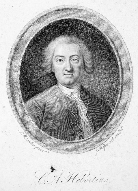Claude Adrien Helvetius /N(1715-1771). French Philsopher. Stipple Engraving, English, 1810. Poster Print by Granger Collection - Item # VARGRC0068741