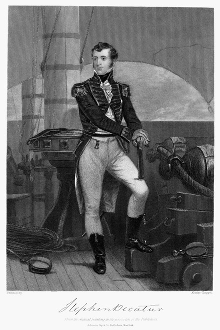 Stephen Decatur /N(1779-1820). American Naval Officer. 19Th Century Engraving. Poster Print by Granger Collection - Item # VARGRC0092519