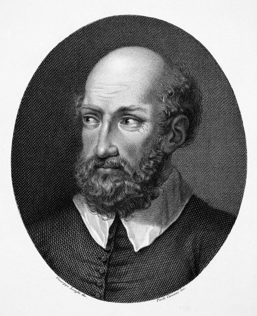 Andrea Palladio /N(1508-1580). Italian Architect. Steel Engraving, Italian, 1820, After Giuseppe Longhi. Poster Print by Granger Collection - Item # VARGRC0085393