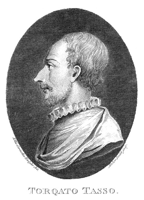 Torquato Tasso (1544-1595). /Nitalian Poet: Engraving, 19Th Century. Poster Print by Granger Collection - Item # VARGRC0065668