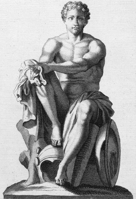 Ares/Mars. /Ncopper Engraving, 18Th Century. Poster Print by Granger Collection - Item # VARGRC0096328