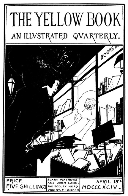 Beardsley: Yellow Book. /Ncover Design. Drawing By Aubrey Vincent Beardsley For 'The Yellow Book,' 1894. Poster Print by Granger Collection - Item # VARGRC0083167