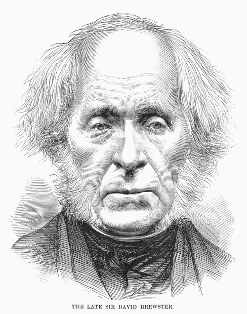 David Brewster (1781-1868). /Nscottish Physicist. Wood Engraving, 1868. Poster Print by Granger Collection - Item # VARGRC0102897