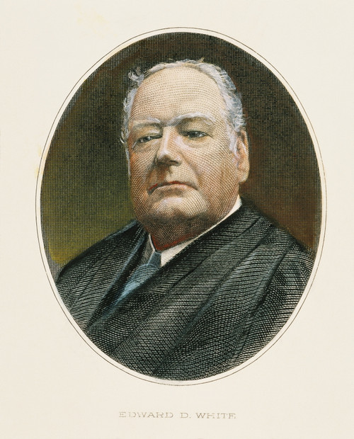 Edward Douglass White /N(1845-1921). American Jurist: Contemporary American Engraving. Poster Print by Granger Collection - Item # VARGRC0007304