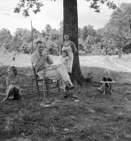 North Carolina: Family, 1939. /Na Family In North Carolina; The Father Is Crippled With Rheumatism. Photograph By Dorothea Lange, July 1939. Poster Print by Granger Collection - Item # VARGRC0325833