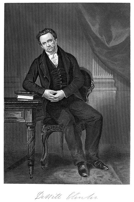 Dewitt Clinton (1769-1828). /Namerican Lawyer And Statesman. Line And Stipple Engraving, 1861, After Alonzo Chappel. Poster Print by Granger Collection - Item # VARGRC0016095