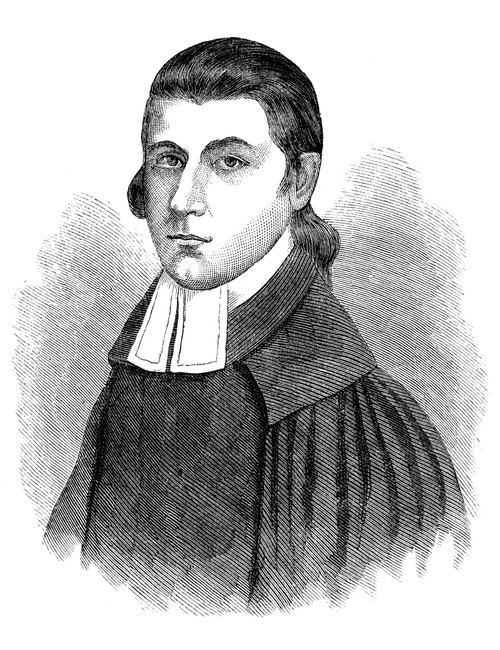 Lyman Beecher (1775-1863). /Namerican Presbyterian Cleric. Beecher At Age 28. Wood Engraving, 19Th Century. Poster Print by Granger Collection - Item # VARGRC0067149