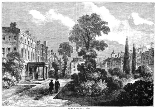 London: Queen Square, 1810. /Nwood Engraving, English, 19Th Century. Poster Print by Granger Collection - Item # VARGRC0061226