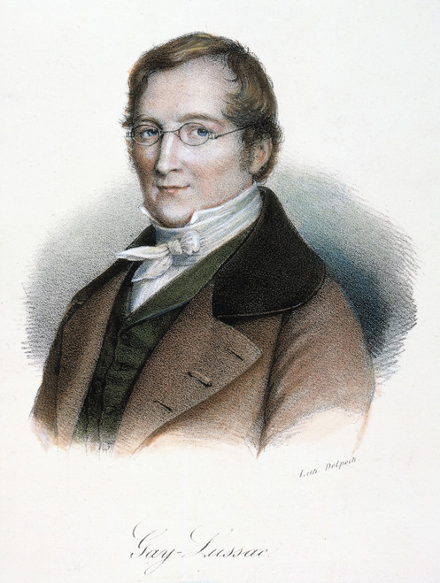Joseph Louis Gay-Lussac /N(1778-1850). French Chemist And Physicist. French Lithograph, 19Th Century. Poster Print by Granger Collection - Item # VARGRC0008120