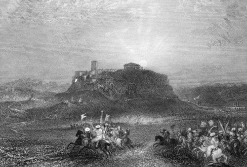 Greece: Acropolis, 1832. /Nthe Acropolis In Athens, Greece. Steel Engraving, English, 1832. Poster Print by Granger Collection - Item # VARGRC0078081