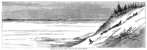 Alaska: Yukon River, 1868. /N'First View Of The Yukon River.' Wood Engraving, American, 1868. Poster Print by Granger Collection - Item # VARGRC0264603