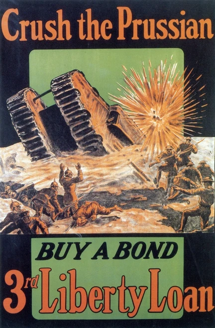 WWI, 3rd Liberty Loan, 1917 Poster Print by Science Source