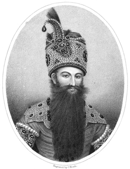 Fath Ali (1762?-1835). /Nshah Of Persia, 1797-1835. Stipple Engraving, English, 1815. Poster Print by Granger Collection - Item # VARGRC0070146