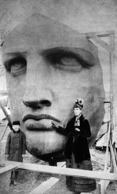 Statue Of Liberty C1890 Nthe Newly Inaugurated Statue On Bedloe