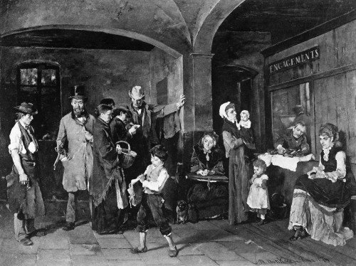 Pawn Shop, 1874. /Nthe Government Pawn Shop. Lithograph, After The Painting By Mihali Munkacsy. Poster Print by Granger Collection - Item # VARGRC0096884