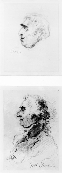 Charles Fox (1749-1806). /Ncharles James Fox. English Politician And Orator. Sketches By An Unknown Artist. Poster Print by Granger Collection - Item # VARGRC0108986