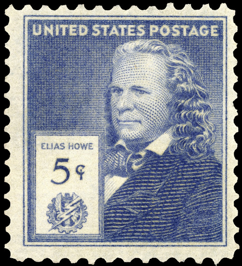 Elias Howe (1819-1867). /Namerican Inventor. U.S. Commemorative Postage Stamp, 1940. Poster Print by Granger Collection - Item # VARGRC0113991