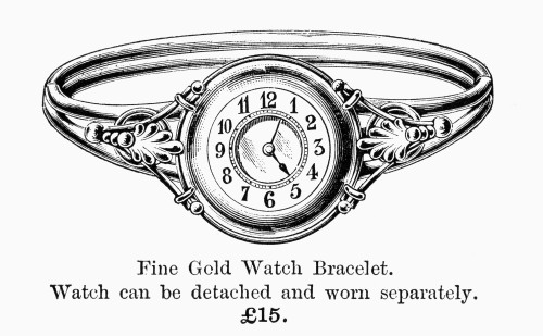 Watch Bracelet, 1891. /Nwoman'S Watch Bracelet, English, 1891. Poster Print by Granger Collection - Item # VARGRC0001947