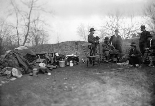 Potomac Flood, C1915. /Nflood Refugees With Their Possessions After The Potomac River Flood. Photograph, C1915. Poster Print by Granger Collection - Item # VARGRC0325598
