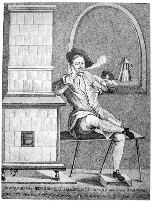 Peter I (1672-1725). /Nczar Of Russia, 1682-1725. When A Shipwright In Holland, C1697. Contemporary Russian Engraving. Poster Print by Granger Collection - Item # VARGRC0015146
