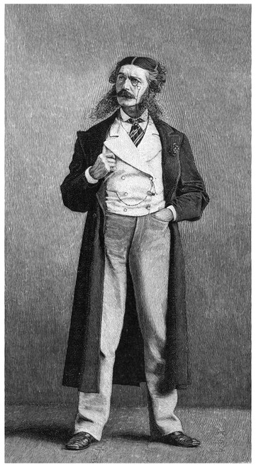 Edward Sothern (1826-1881). /Nenglish Actor. Wood Engraving, 19Th Century. Poster Print by Granger Collection - Item # VARGRC0014968