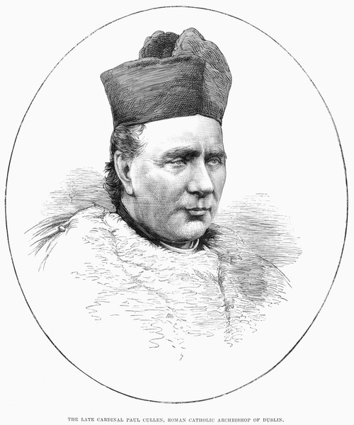 Paul Cullen (1803-1878). /Nirish Prelate. Wood Engraving, English, 1878. Poster Print by Granger Collection - Item # VARGRC0057373