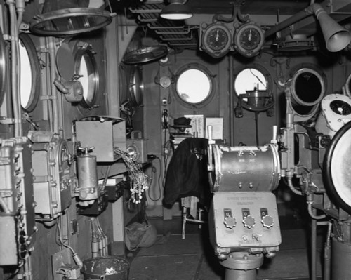 Uss Bunker Hill: Interior. /Nthe Chart House In The Uss Bunker Hill Aircraft Carrier, 5 March 1945. Poster Print by Granger Collection - Item # VARGRC0167212