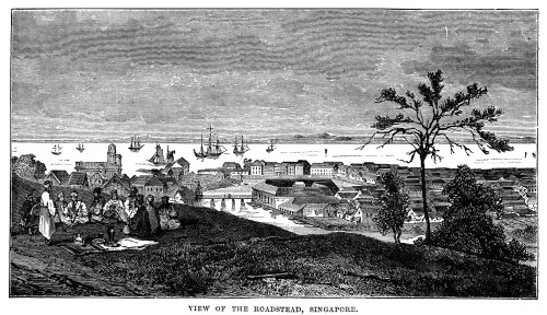 Singapore, C1880. /Nline Engraving. Poster Print by Granger Collection - Item # VARGRC0015076