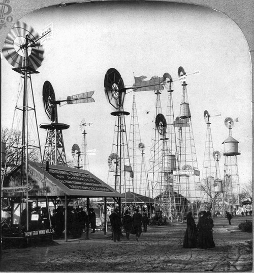 World'S Fair: Windmills. /Nvarious Windmills On Display At Windmill Hill At The World'S Fair In St. Louis, Missouri, 1904. Steregraph, 1904. Poster Print by Granger Collection - Item # VARGRC0131168